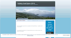 Desktop Screenshot of prehistorysocialscience1eso.wordpress.com