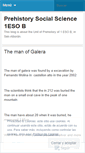 Mobile Screenshot of prehistorysocialscience1eso.wordpress.com