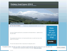 Tablet Screenshot of prehistorysocialscience1eso.wordpress.com