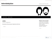 Tablet Screenshot of latiendadejulian.wordpress.com