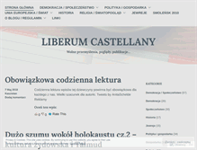 Tablet Screenshot of kasztelania.wordpress.com