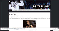 Desktop Screenshot of djkarinward.wordpress.com