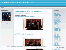 Tablet Screenshot of direngreyland.wordpress.com