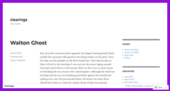 Desktop Screenshot of clearings.wordpress.com