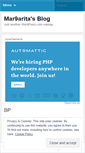 Mobile Screenshot of mar9arita.wordpress.com