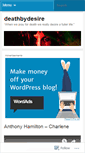 Mobile Screenshot of deathbydesire.wordpress.com