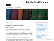 Tablet Screenshot of cschifferman.wordpress.com