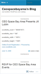 Mobile Screenshot of ceospacebayarea.wordpress.com