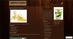 Desktop Screenshot of caipirinhabrasileira.wordpress.com