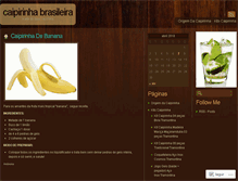 Tablet Screenshot of caipirinhabrasileira.wordpress.com