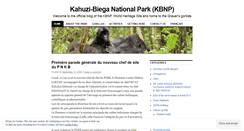 Desktop Screenshot of kahuzibiega.wordpress.com