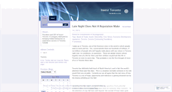 Desktop Screenshot of investtoronto.wordpress.com
