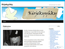 Tablet Screenshot of kirjekyyhky.wordpress.com