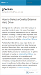 Mobile Screenshot of gfxcasa.wordpress.com