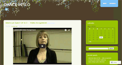 Desktop Screenshot of danceslo.wordpress.com