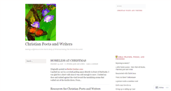 Desktop Screenshot of christianpoetsandwriters.wordpress.com