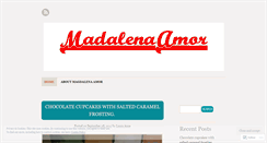 Desktop Screenshot of magdalenaamor.wordpress.com
