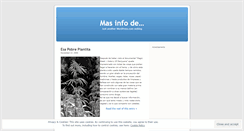 Desktop Screenshot of masinfode.wordpress.com