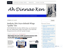 Tablet Screenshot of ahdinnaeken.wordpress.com