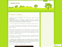 Tablet Screenshot of colegiodasmerces.wordpress.com