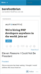 Mobile Screenshot of barefootbrian.wordpress.com