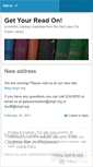 Mobile Screenshot of getyourreadon.wordpress.com