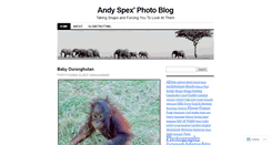 Desktop Screenshot of andyspexflickr.wordpress.com