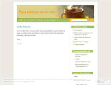 Tablet Screenshot of enelcafe.wordpress.com