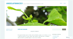 Desktop Screenshot of angelafrances1.wordpress.com