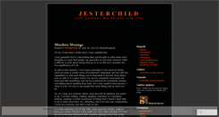 Desktop Screenshot of jesterchild.wordpress.com