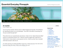 Tablet Screenshot of eepineapple.wordpress.com