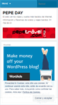 Mobile Screenshot of pepeday.wordpress.com