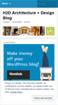 Mobile Screenshot of h2darchitects.wordpress.com