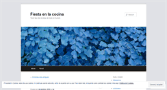 Desktop Screenshot of fiestaenlacocina.wordpress.com