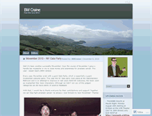 Tablet Screenshot of bwcraine.wordpress.com