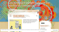 Desktop Screenshot of mensajesubliminales.wordpress.com