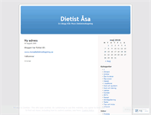 Tablet Screenshot of dietistasa.wordpress.com