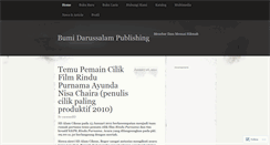 Desktop Screenshot of darussalamcirebonpress.wordpress.com