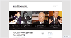Desktop Screenshot of cernobiliyasamak.wordpress.com