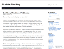 Tablet Screenshot of bicyclee.wordpress.com