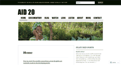 Desktop Screenshot of aidtwenty.wordpress.com