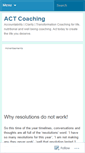 Mobile Screenshot of actcoaching.wordpress.com
