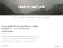 Tablet Screenshot of charlesrumback.wordpress.com