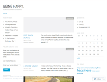 Tablet Screenshot of happinesscampaign.wordpress.com