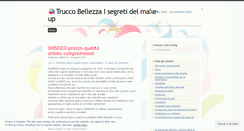 Desktop Screenshot of esteticatruccobellezza.wordpress.com