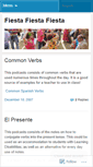 Mobile Screenshot of fiestafiestafiesta.wordpress.com