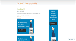 Desktop Screenshot of catsatre.wordpress.com