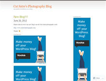 Tablet Screenshot of catsatre.wordpress.com