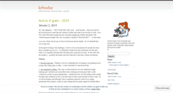 Desktop Screenshot of krhtoday.wordpress.com