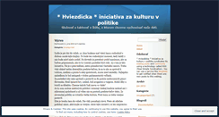 Desktop Screenshot of hviezdicka.wordpress.com